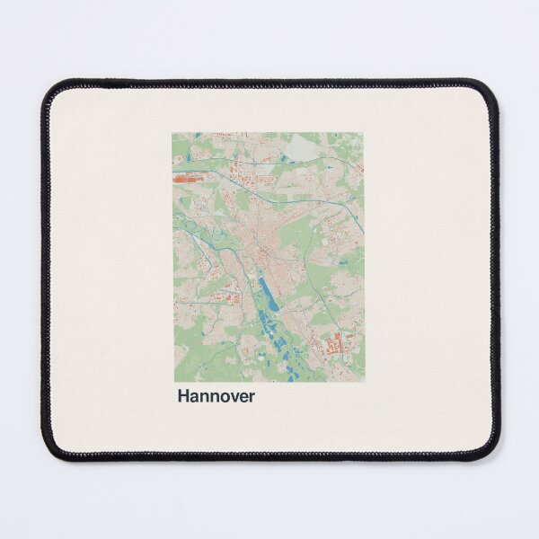 Item preview, Hannover Minimalistic Map Art designed and sold by MapsNerd.