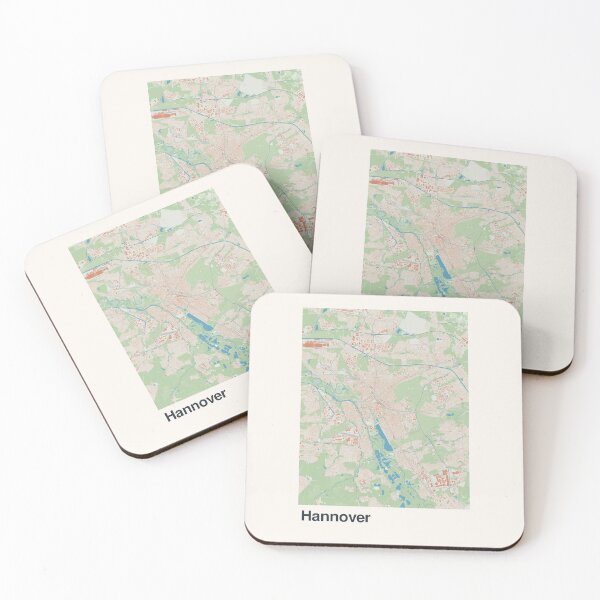 Item preview, Hannover Minimalistic Map Art designed and sold by MapsNerd.
