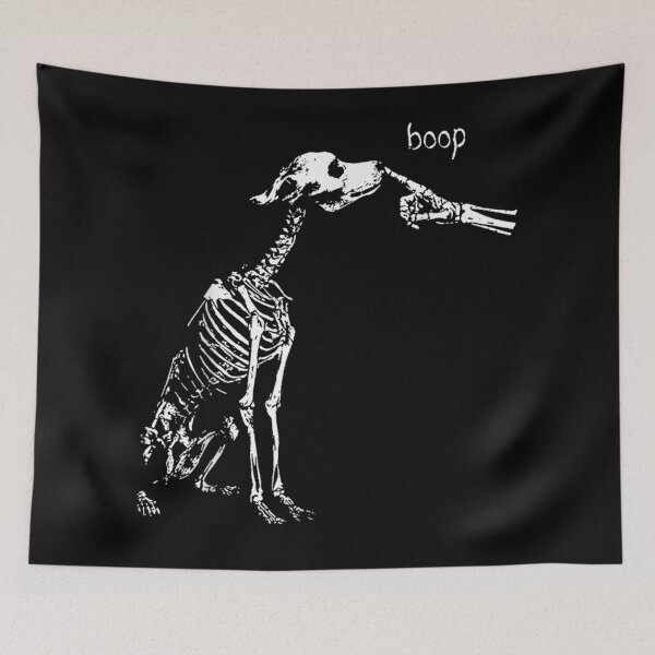 Item preview, Boop Funny Dog Skeleton Boop Halloween Night Dog  designed and sold by ArunikaVelora.