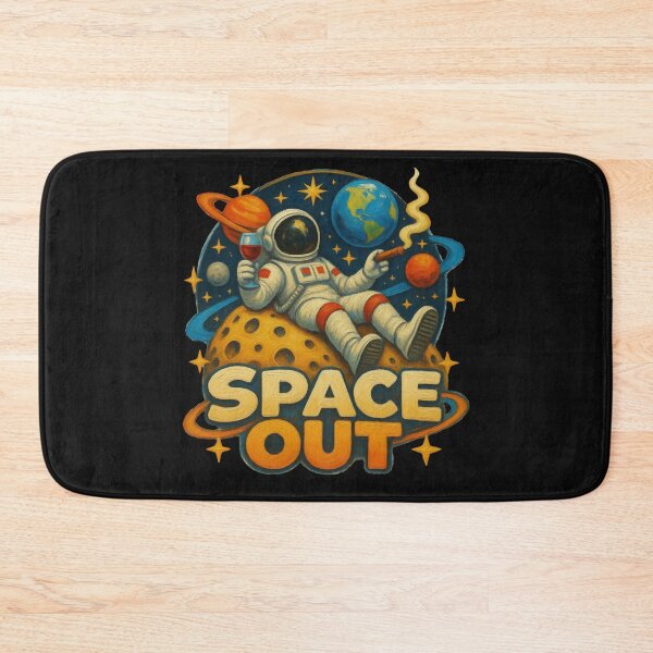 Item preview, Spaced Out Astronaut Moon Space Lover Retro Space Design designed and sold by Genius Geek.