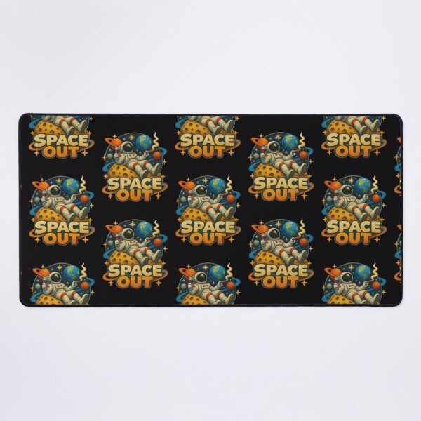 Item preview, Spaced Out Astronaut Moon Space Lover Retro Space Design designed and sold by Genius Geek.
