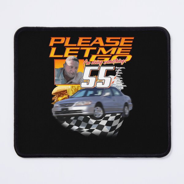 Item preview, 55 Burgers | Nascar Parody Shirt designed and sold by M-organ.