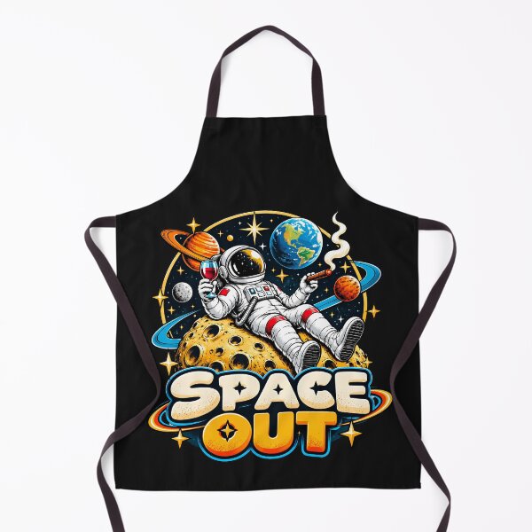 Item preview, Spaced Out Astronaut Moon Space Lover Retro Space Design designed and sold by Genius Geek.
