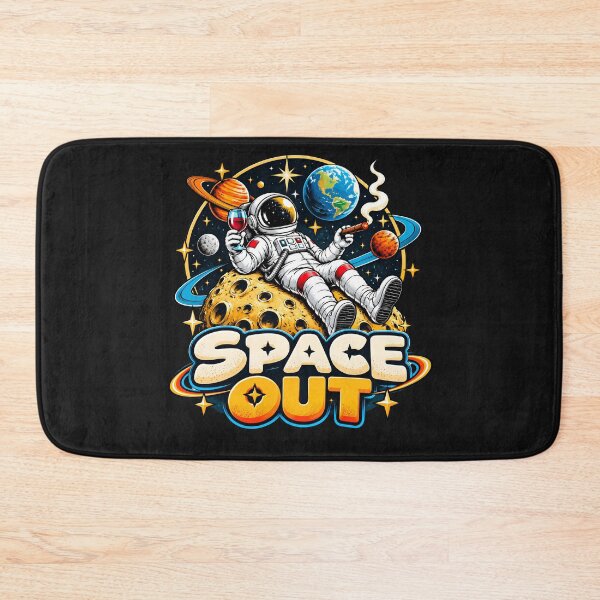 Item preview, Spaced Out Astronaut Moon Space Lover Retro Space Design designed and sold by Genius Geek.