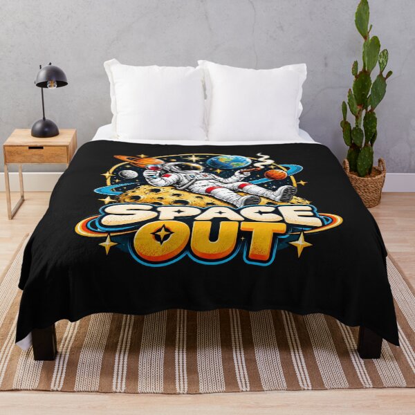 Item preview, Spaced Out Astronaut Moon Space Lover Retro Space Design designed and sold by Genius Geek.