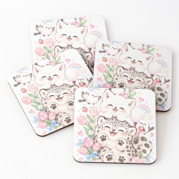 Item preview, Sweet Bloom Pastel Doodles Cozy Friends designed and sold by CozyPixel-J.