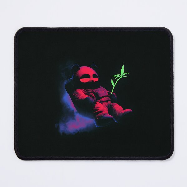 Item preview, Glowing Panda with Green Sprout Art designed and sold by Lunat1kk.
