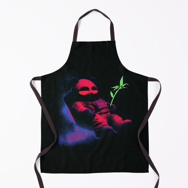 Item preview, Glowing Panda with Green Sprout Art designed and sold by Lunat1kk.