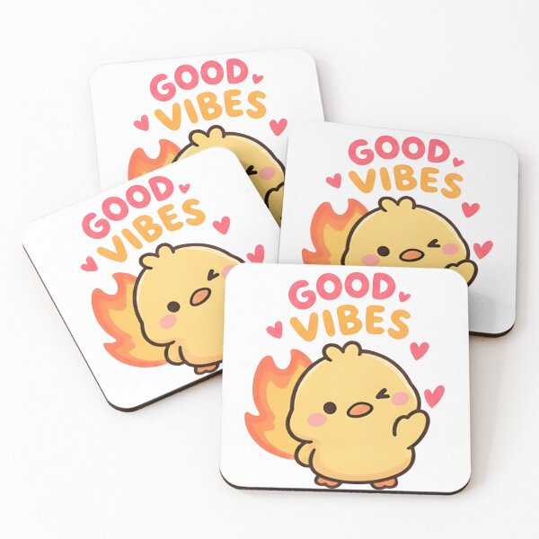 Item preview, Good Vibes Fire Duck - Cute Burning Animal Meme designed and sold by Duck lovers.