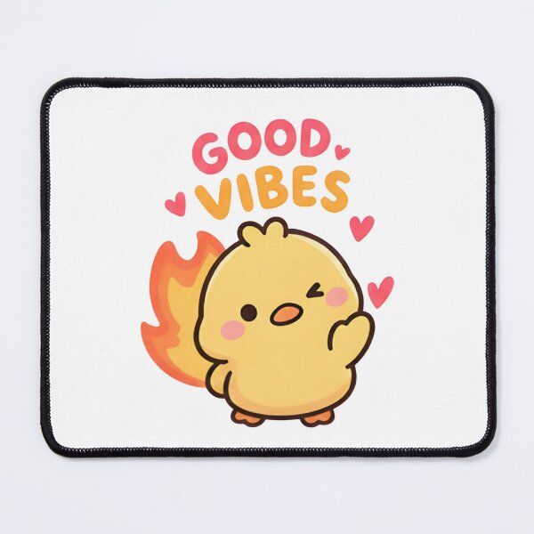Item preview, Good Vibes Fire Duck - Cute Burning Animal Meme designed and sold by Duck lovers.