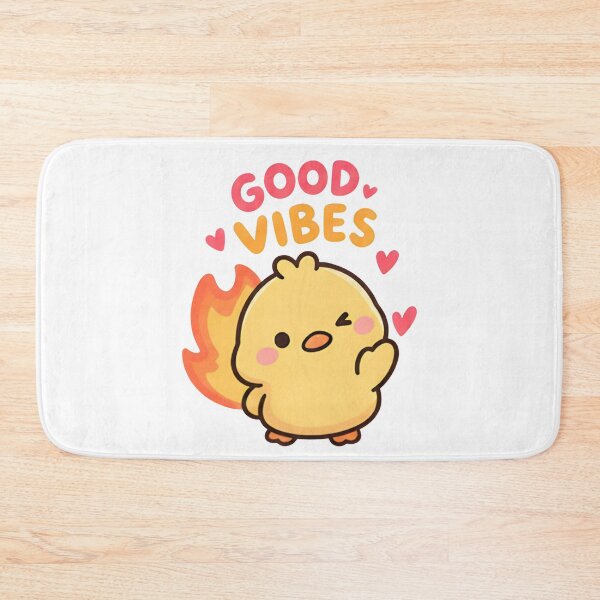 Item preview, Good Vibes Fire Duck - Cute Burning Animal Meme designed and sold by Duck lovers.
