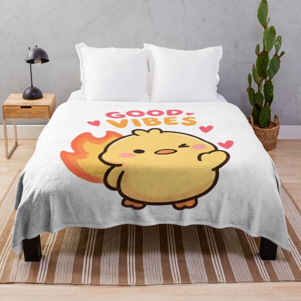 Item preview, Good Vibes Fire Duck - Cute Burning Animal Meme designed and sold by Duck lovers.