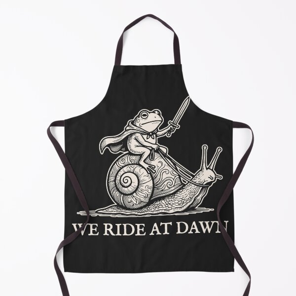 Item preview, Funny Frog Knight We Ride At Dawn designed and sold by legendaryskins.