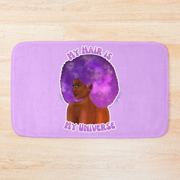Item preview, My Hair is My Universe | Afro Hair Love designed and sold by teshiiexart.