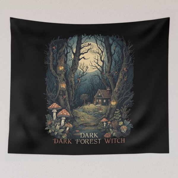 Item preview, Woodland Witch Cottage designed and sold by ChicTrendz.