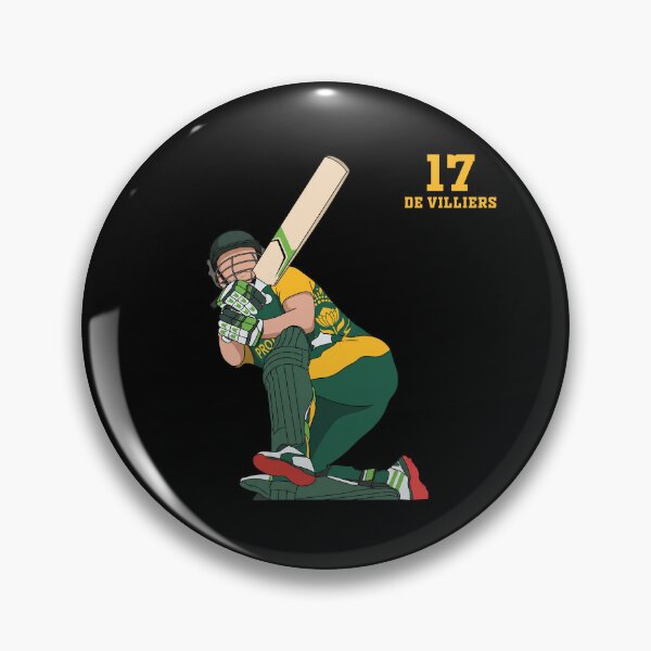 Item preview, AB de Villiers Batsman - T20 - Cricket Player designed and sold by GlimTig.