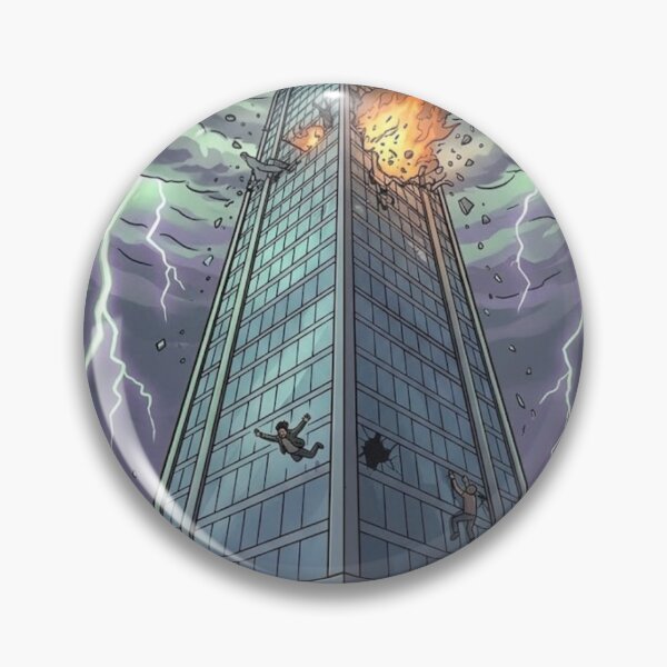 Item preview, The Tower — Urban Tarot Graffiti Street Art Major Arcana designed and sold by LouDSarG.