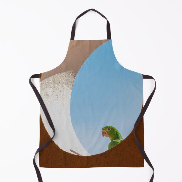Item preview, Green Parakeet Peeking Through Window designed and sold by asun5.