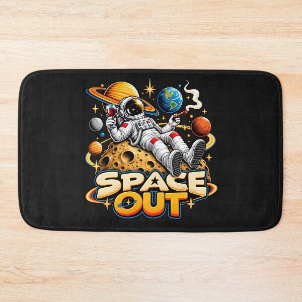 Item preview, Spaced Out Astronaut Moon Space Lover Retro Space Design designed and sold by Genius Geek.