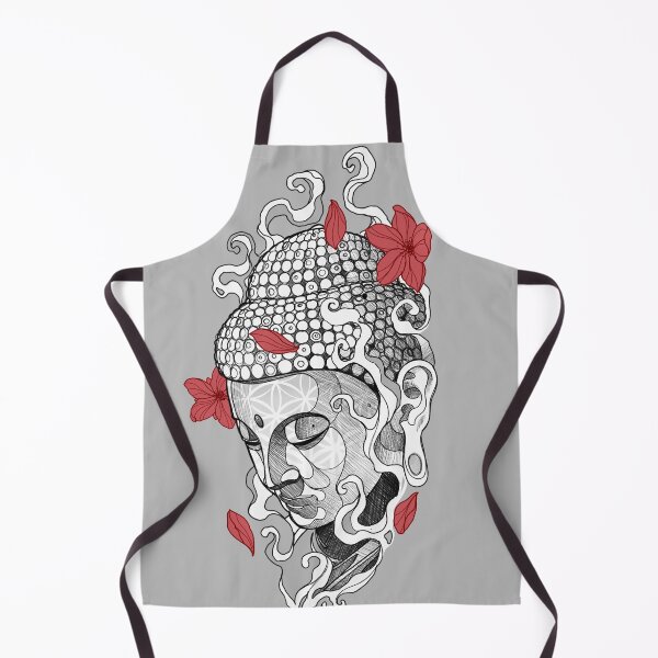 Item preview, Buddha and sakura flowers. No Ai designed and sold by Inked T.