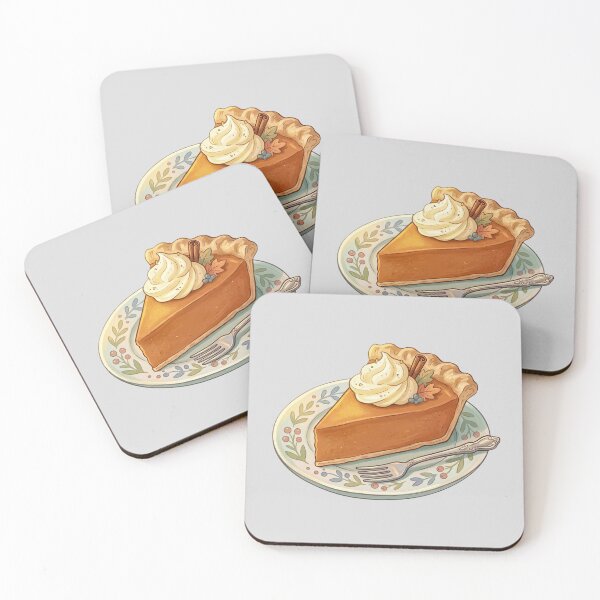 Item preview, Pumpkin Pie Slice on Folk Painted Plate designed and sold by hattie's.