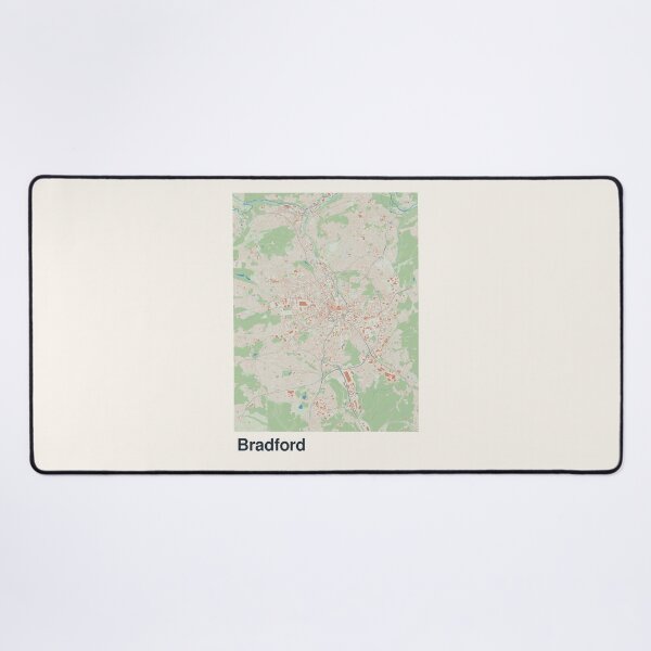 Item preview, Bradford Minimalistic Map Art designed and sold by MapsNerd.