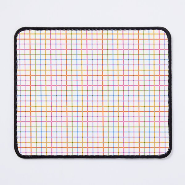Item preview, Colorful Rainbow Windowpane Grid - Multi Color Plaid Pattern designed and sold by lovelys-store.