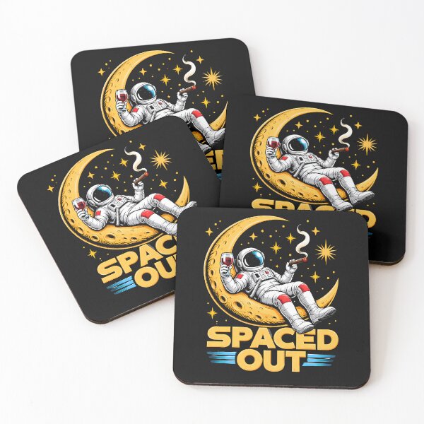 Item preview, Spaced Out Astronaut Moon Space Lover Retro Space designed and sold by Genius Geek.
