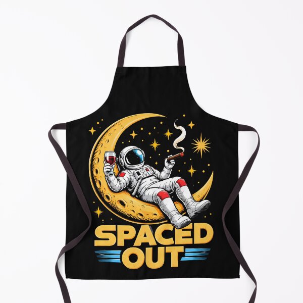 Item preview, Spaced Out Astronaut Moon Space Lover Retro Space designed and sold by Genius Geek.