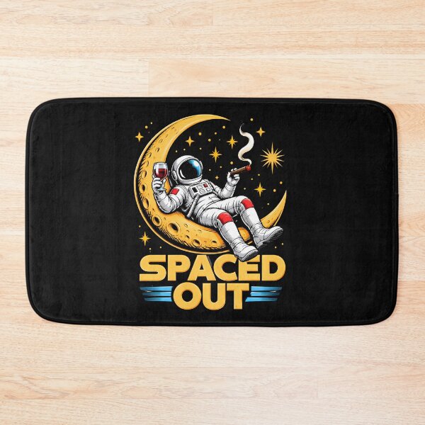Item preview, Spaced Out Astronaut Moon Space Lover Retro Space designed and sold by Genius Geek.
