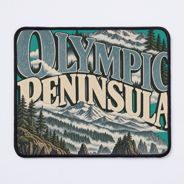 Item preview, OLYMPIC PENINSULA — INTO THE MIST designed and sold by KrungiT Design .