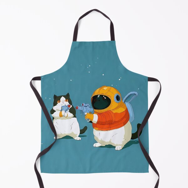 Item preview, Cute Space Cats Astronaut Ray Gun Art designed and sold by Lunat1kk.