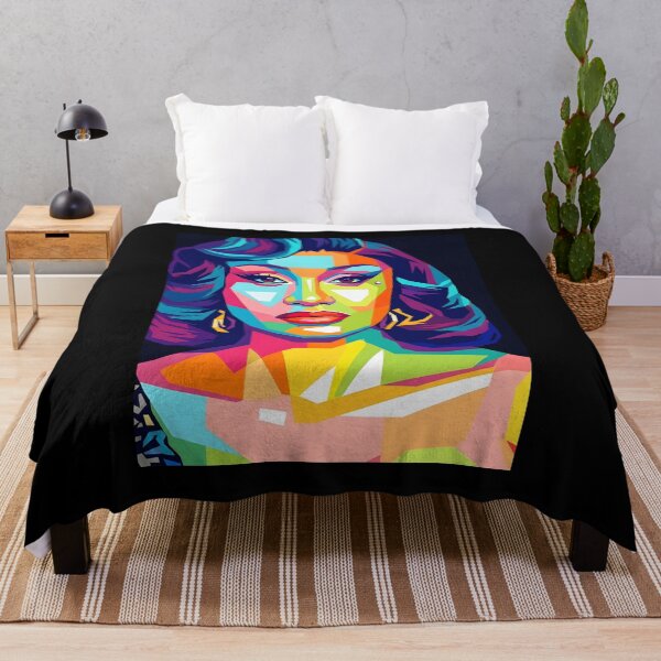 Aperçu de l'œuvre Cardy B Pop Art créée et vendue par Kindcorner.