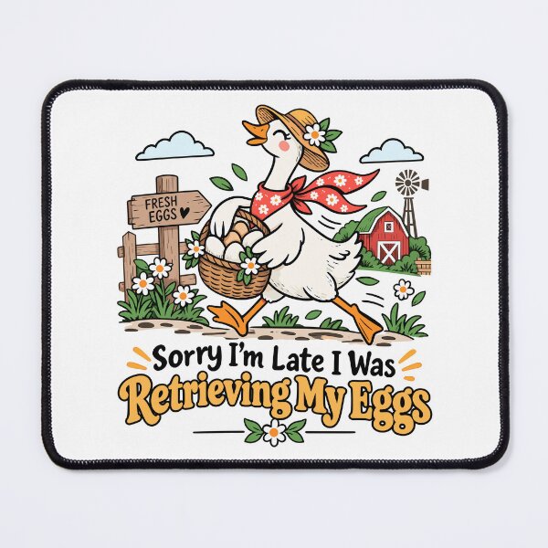 Item preview, Sorry I'm Late, I Was Retrieving My Eggs, IVF Fertility Journey designed and sold by andre-hollow.
