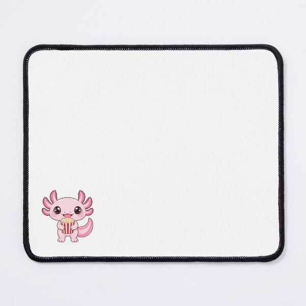 Item preview, Cute Kawaii Aksolotl With Popcorn designed and sold by Eternalski.