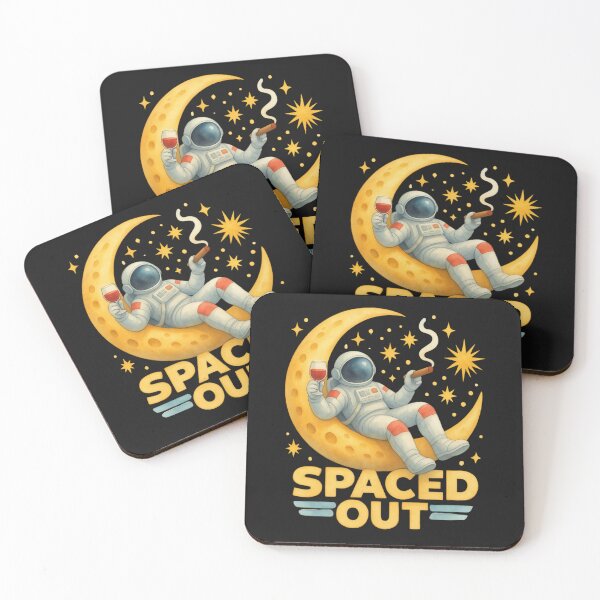 Item preview, Copy of Copy of Spaced Out Astronaut Moon Space Lover Retro Space designed and sold by Genius Geek.