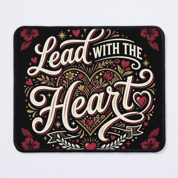 Item preview, Lead with The Heart  designed and sold by Sonia Jones Art.