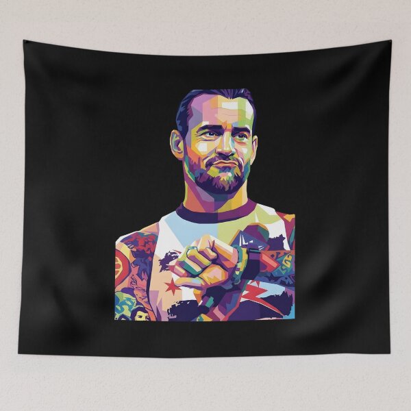 Item preview, Cm punk pop art designed and sold by Kindcorner.