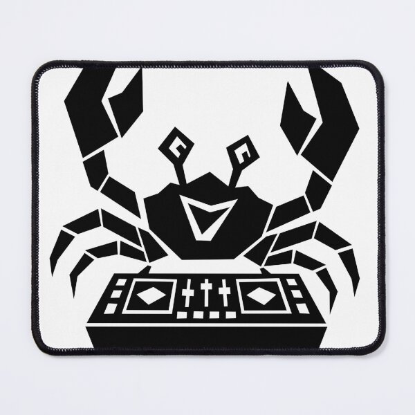 Item preview, Crab DJ Drops the Beat designed and sold by matybrak.