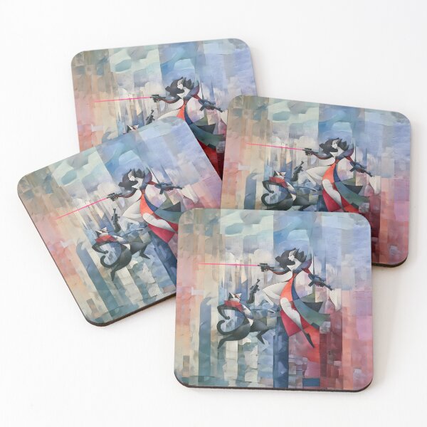 Item preview, Avant Garde Cubist Figures Painting designed and sold by Lunat1kk.