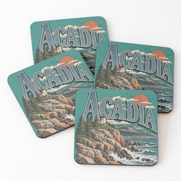 Item preview, ACADIA — EDGE OF THE ATLANTIC designed and sold by KrungiT Design .
