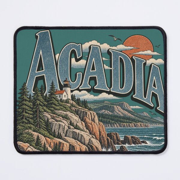 Item preview, ACADIA — EDGE OF THE ATLANTIC designed and sold by KrungiT Design .