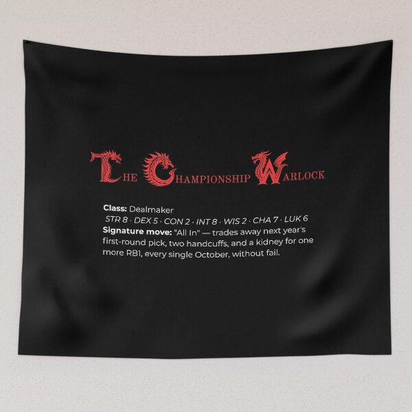 Item preview, The Championship Warlock designed and sold by Fantasy Football Company.