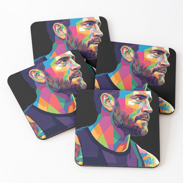 Item preview, Cm punk pop art designed and sold by Kindcorner.