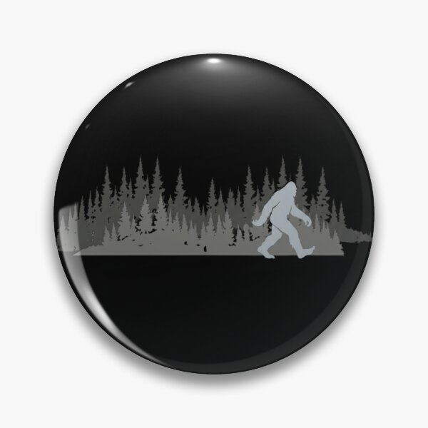 Item preview, Bigfoot Forest Silhouette Sasquatch Camping Hiking Nature designed and sold by haitrieuic96.
