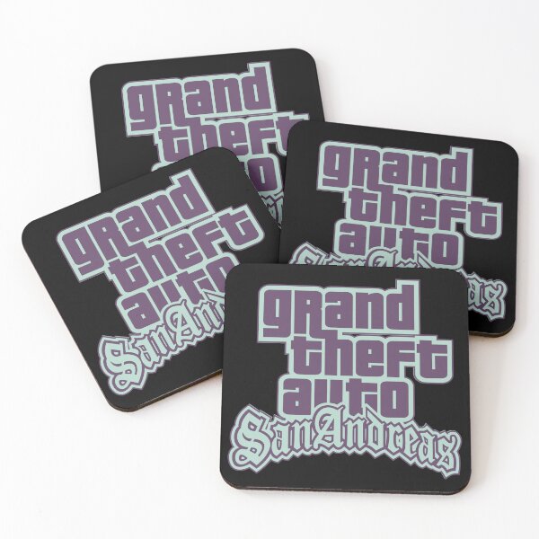 Item preview, GTA Grand Theft Auto Logo San Andreas SA Grove Street Pastel designed and sold by BubblePopRed.