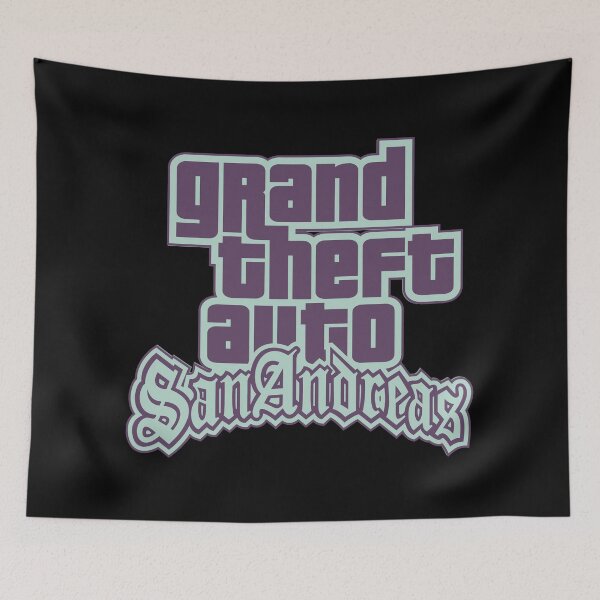 Item preview, GTA Grand Theft Auto Logo San Andreas SA Grove Street Pastel designed and sold by BubblePopRed.