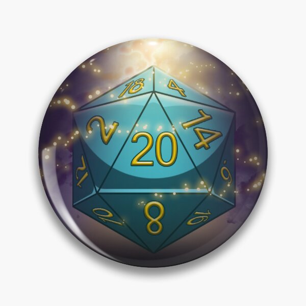 Item preview, Natural 20 Dice Roll designed and sold by Kemothify.