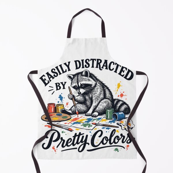 Item preview, Easily Distracted by Pretty Colors Srtist Humor designed and sold by andre-hollow.