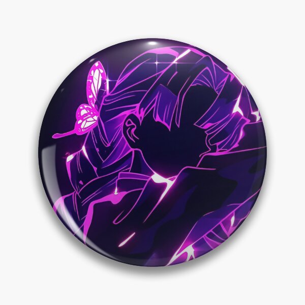 Item preview, Neon Pink Samurai Warrior – Glowing Butterfly Sword Fantasy Anime Style designed and sold by Dyan4.